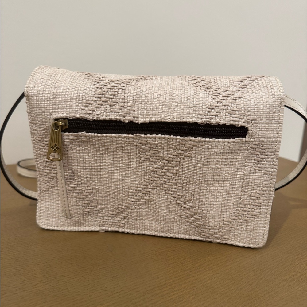 Patricia Nash Cream Woven Envelope Crossbody READ BELOW! - Picture 3 of 9